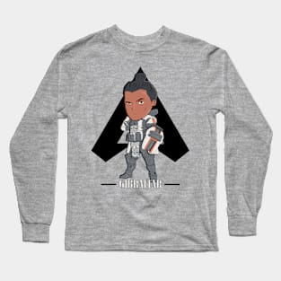 Apex Gibraltar Chibi Long Sleeve T-Shirt